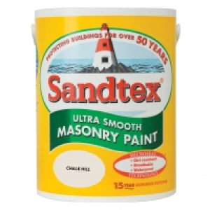 Sandtex Smooth Masonry Chalk Hill 5L £30.99