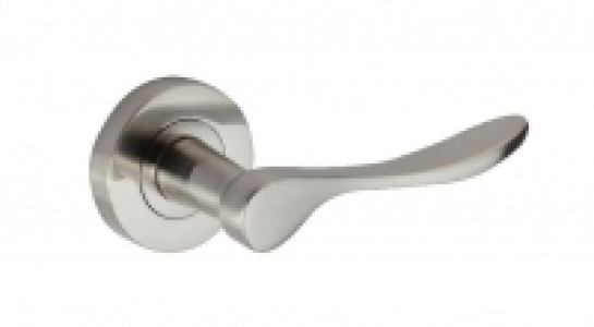 Wickes Elda Round Rose Handle Satin Nickel Finish £14.99