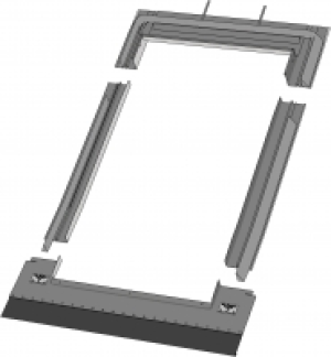 Keylite Roof Window Tile Flashing 550mm X 780mm