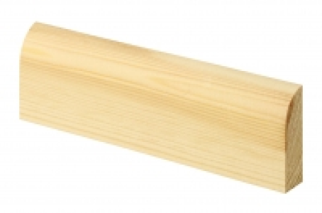 Wickes Pine Large Round Architrave 15 x 45 x 2100mm Pack 5 &pound;10.19