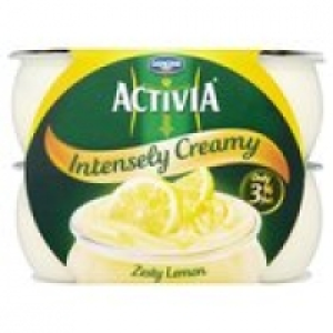 Activia Intensely Creamy Lemon Yogurts