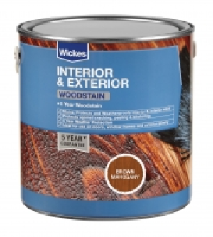 Wickes Professional Woodstain Brown Mahogany 750ml £12.49