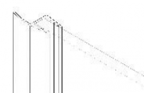 Aqualux Universal Bath/Shower Screen Side Seal 2000mm £9.99