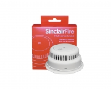 SinclairFire Toast-proof Multi-sense Smoke Detector 230V Mai &pound;29.99