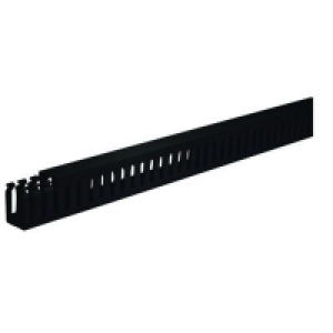 Wickes Self Adhesive Slotted Trunking Black 38x25mmx2m £14.99
