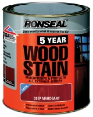 Ronseal 5 Year Woodstain Deep Mahogany 750ml £15.99
