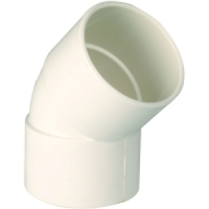 Wickes Solvent Weld Waste 135 Deg Bend 40mm &pound;0.89
