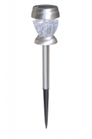 Wickes Solar LED White & Colour Garden Spike Light 3 Pack &pound;9.99