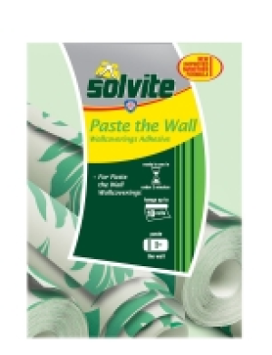 Solvite Paste The Wall Wallpaper Adhesive 10 Roll