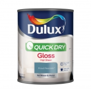 Dulux Quick Dry Gloss Proud Peacock 750ml