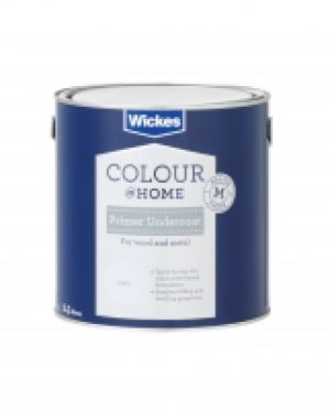 Wickes Water Based Primer Undercoat White 2.5L £20.99