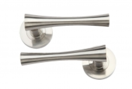 Wickes Bella Round Rose Handle Satin Nickel Finish £17.99