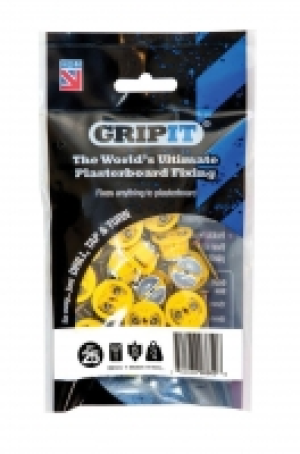 GripIt 15mm Plasterboard Fixing 4 x 25mm Pack of 25 £14.29