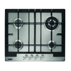 Zanussi ZGG66424XA 4 Burner Gas Hob Stainless Steel 600mm
