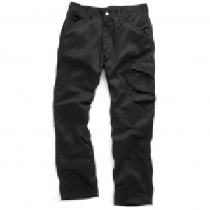 Scruffs Work Trousers Black 32W 33L