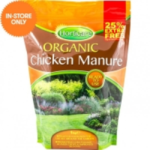 Horticare Chicken Manure 1kg £1.79