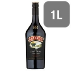 Baileys Original Irish Cream Liqueur 1L &pound;12.00