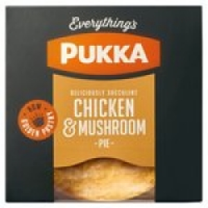 Pukka Chicken & Mushroom Pie £1.00