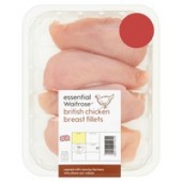 Ocado  Essential Waitrose 3-5 Chicken Breast Fillets