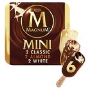 Magnum Mini Classic, Almond & White Ice C £2.50