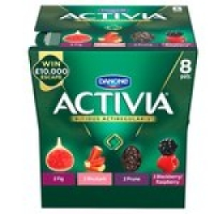 Activia Prune, Fig, Rhubarb, Raspberry & £2.00