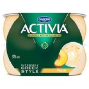 Activia Intensely Creamy Peach Yogurts £2.25