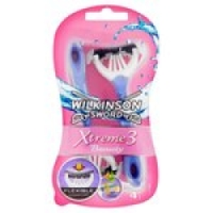 Wilkinson Sword Extreme 3 Beauty Disposable Razors &pound;2.00