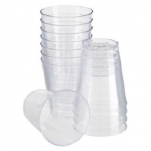 Clear Shot Glasses 12 Pack £1.00