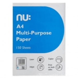 Poundland  A4 Printer Paper 150 Sheets