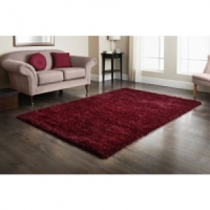 Furness Red Shaggy Rug 160 x 230cm