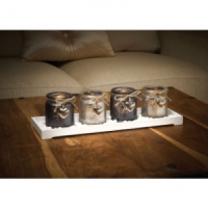 Hanging Heart Candle Set