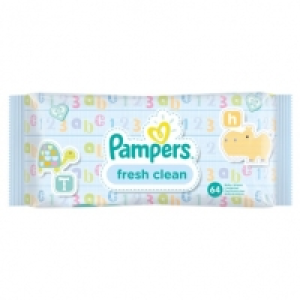 Pampers 64 Baby Wipes
