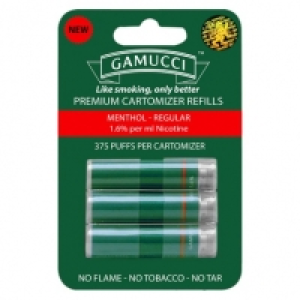Gamucci Electric Cigarette Refill - Menthol 1.6