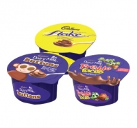 Budgens  Cadbury Twin Pots Buttons, Flake, Limited Edition