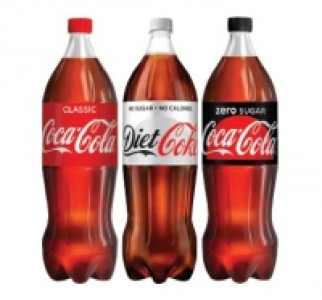 Coca Cola, Diet Coke, Coke Zero £2.50