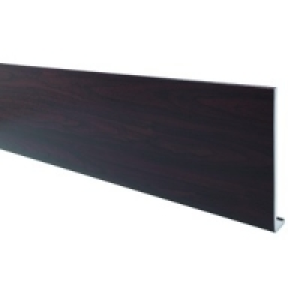 Wickes PVCu Rosewood Fascia Board 9x175x4000mm