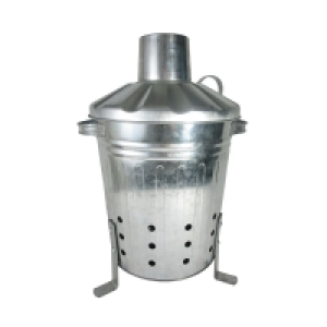 Wilko  Wilko Galvanised Mini Incinerator 20L
