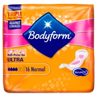 Wilko  Bodyform Ultra Towels Normal 16pk