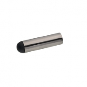 Wickes Projection Door Stop Satin Nickel 75mm