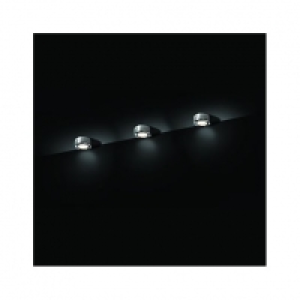 Wickes Cabinet Downlight Kit Brushed Chrome 3 Pack £19.99