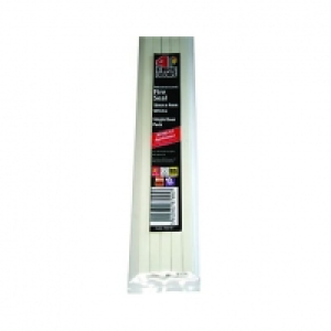 4Firedoors Intumescent Fire Seal White 10X4X1005mm Single Do £6.99