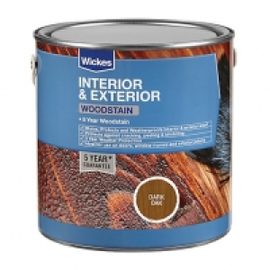 Wickes Professional Woodstain Dark Oak 750ml £12.49