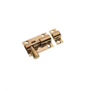 Wickes Barrel Bolt Polished Brass Finish 38mm &pound;2.29