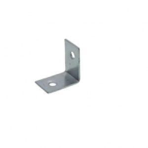 Wickes 25mm Zinc Plated Angle Bracket Pack 4