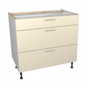 Wickes Orlando Cream Drawer Unit Part 1 of 2 900mm £173.00