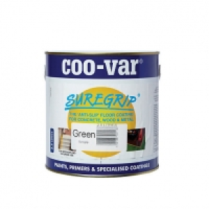 Coo-var Suregrip Anti-slip Floor Paint Green 2.5L £29.99