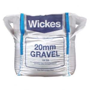 Wickes 20mm Gravel Pea Shingle Jumbo Bag £42.99