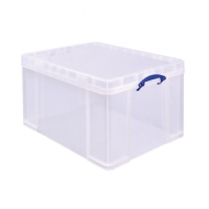 Really Useful Box Clear 84L £17.99
