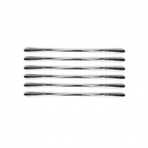 Wickes Tapered Bow Handles Polished Chrome Finish 160mm 6 Pa £15.29