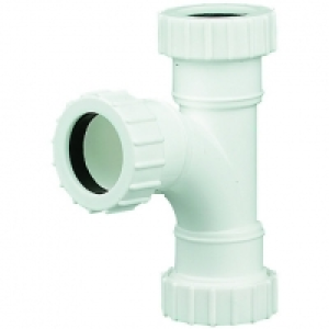 Wickes 32mm Universal Compression Tee